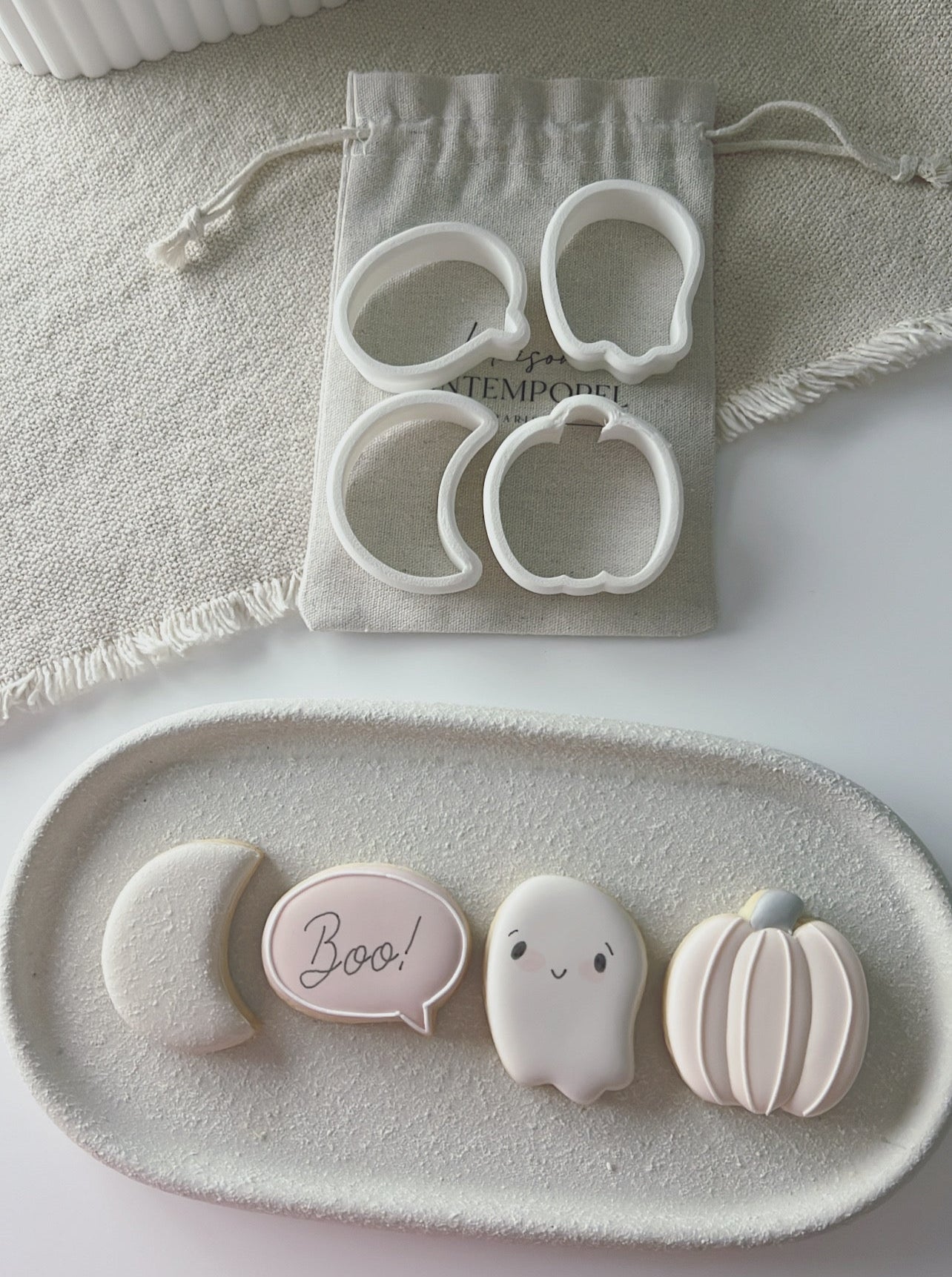 Kit mini emporte pièces petit fantôme