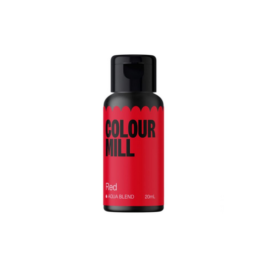 Colour Mill Aqua Blend - RED 20ml