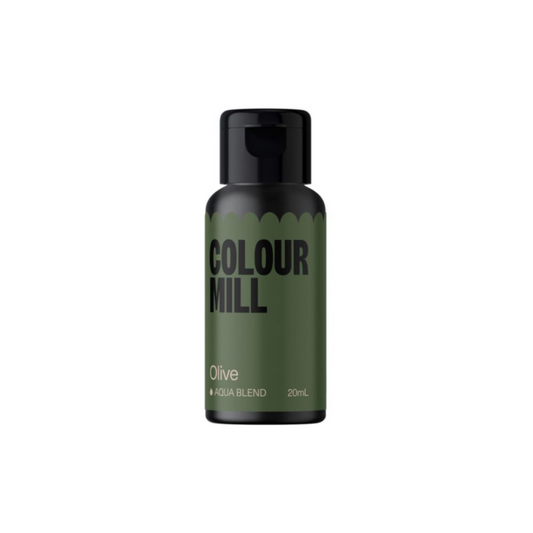 Colour Mill Aqua Blend - OLIVE 20ml