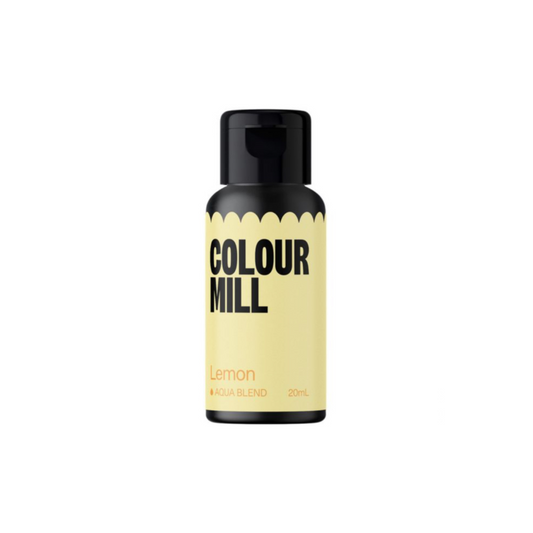 Colour Mill Aqua Blend - LEMON 20ml