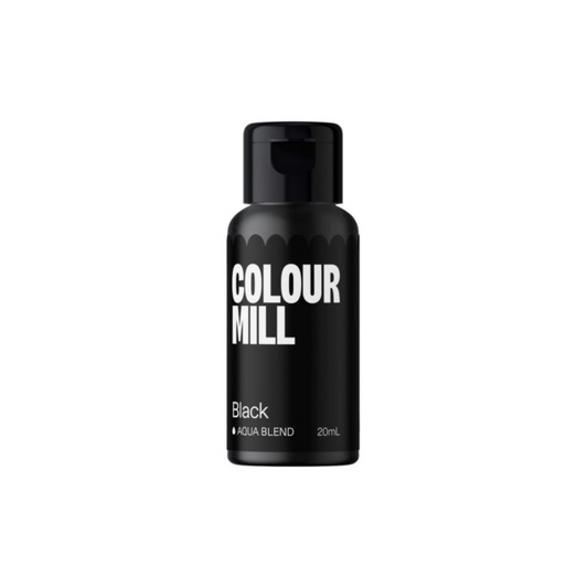 Colour Mill Aqua Blend - BLACK 20ml