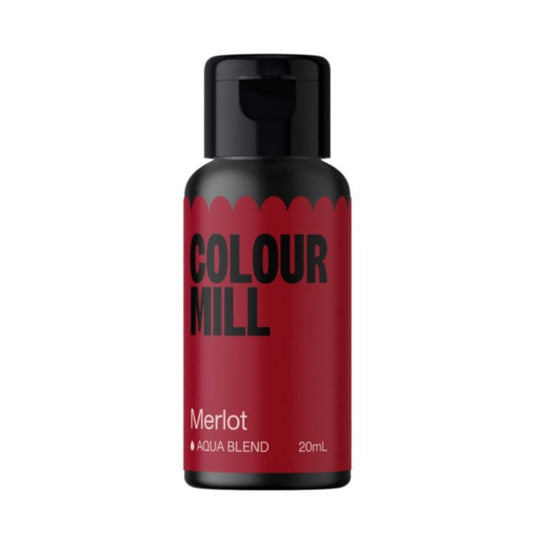 Colour Mill Aqua Blend - MERLOT 20ml