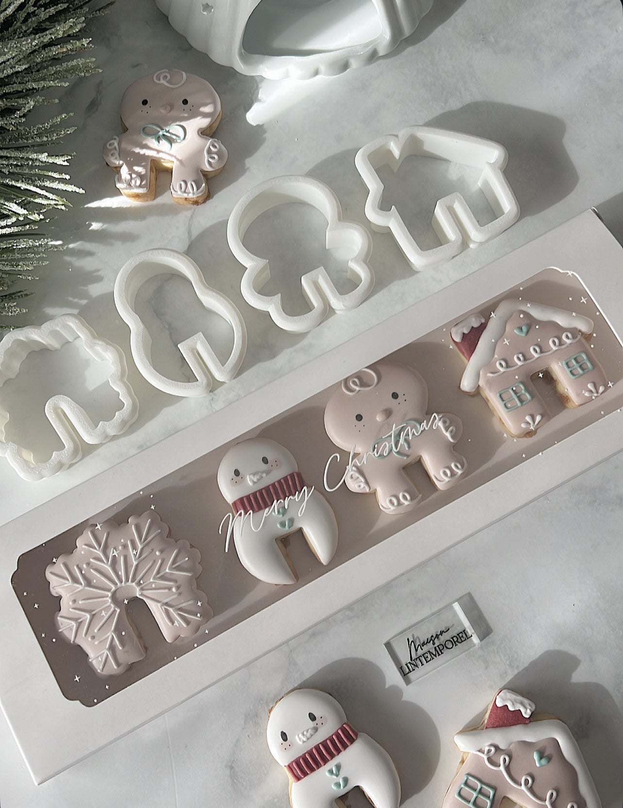 Assortiment de 4 mini EP pour mug de Noël