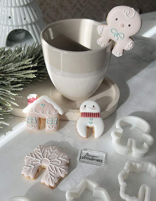 Assortiment de 4 mini EP pour mug de Noël