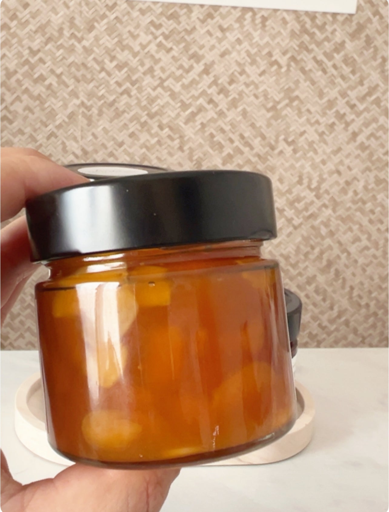 Confiture OUARZAZATE - Abricot, fleur d'oranger & amande ( 180gr )
