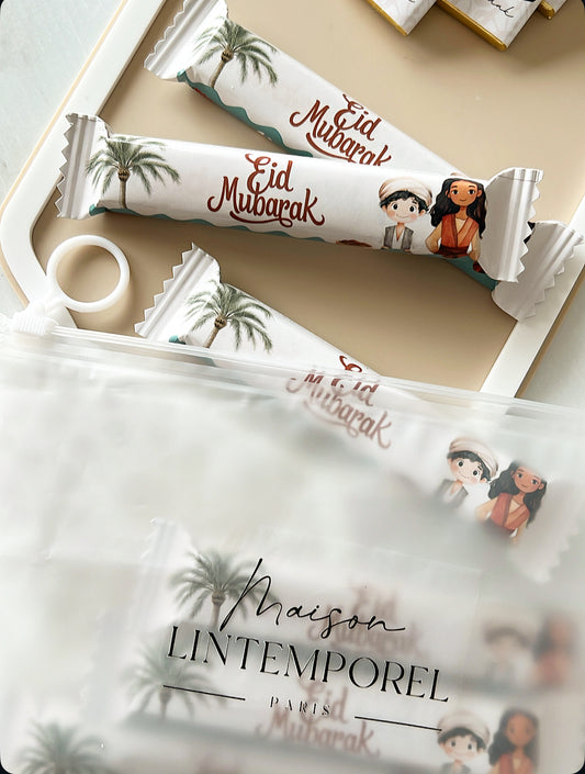 Chocolats Kinder Maxi "Eïd Mubarak" - collection enfant (lot de 6)